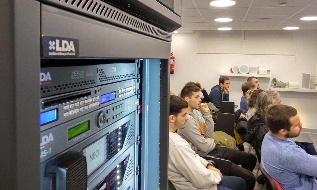 LDA Audio Tech training acoustics