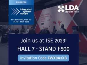 Join us at ISE 2023 - Invitation code FWX?A3XB
