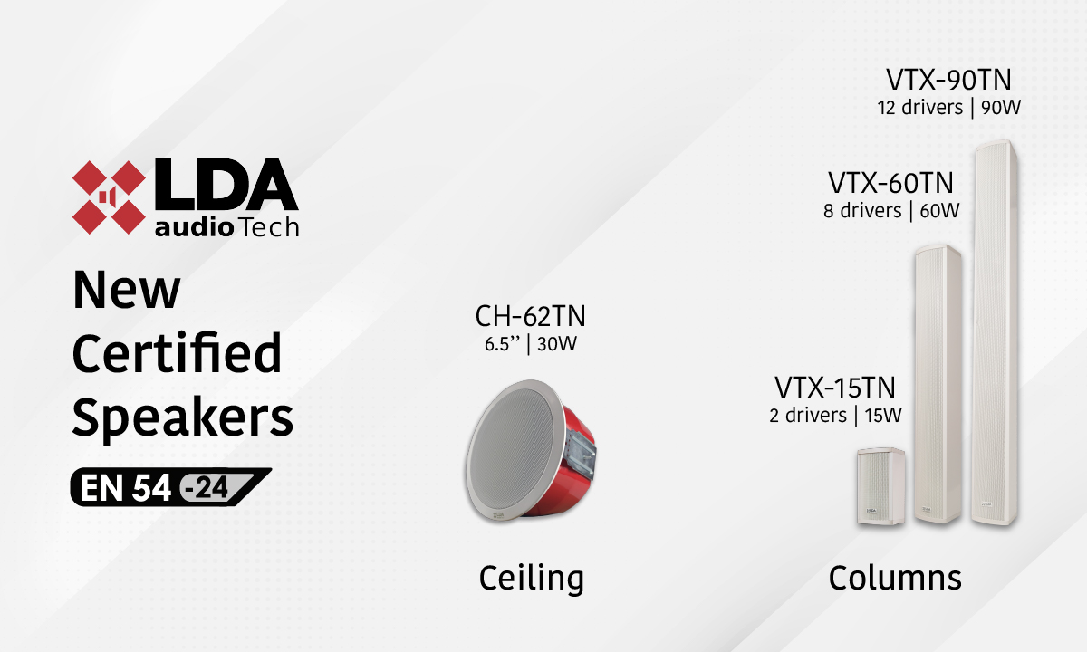 LDA Audio Tech New Certified Speakers 2023