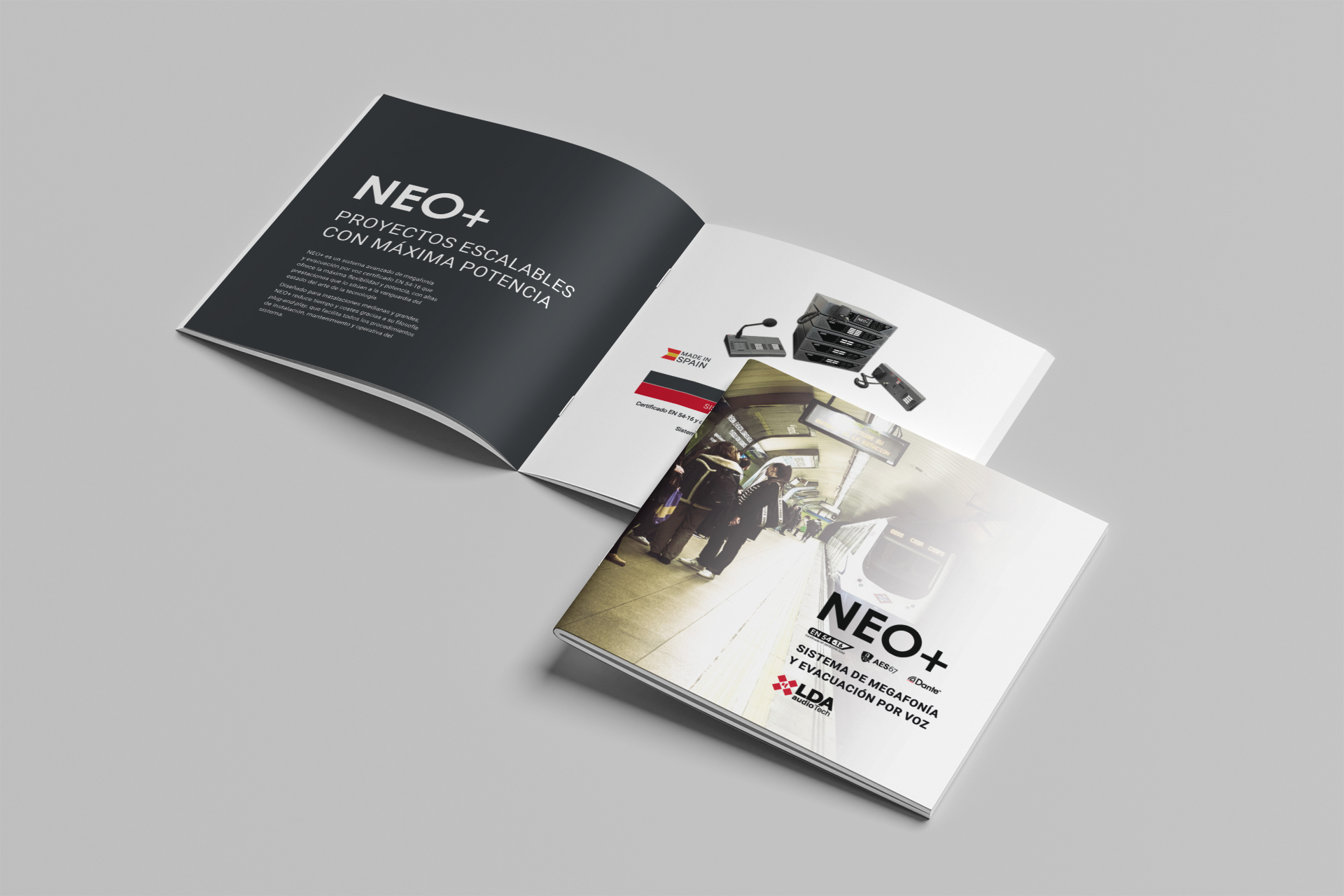 Brochure NEO+ Sistema PA/VA EN 54
