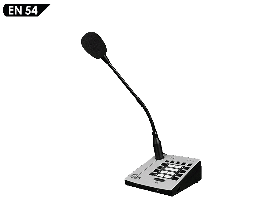 Multi-zone Paging Microphone MPS-8Z+