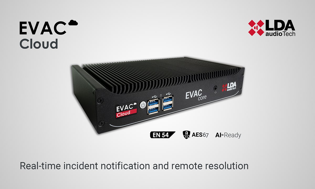 LDA EVAC Cloud - Remote EN 54 platform