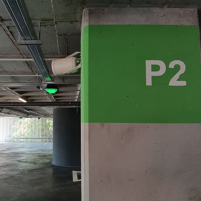 Roig Arena Parking - LDA References