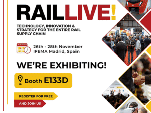 Rail Live 2025 - Booth E133D
