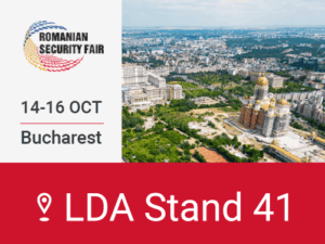 banner-Romanian-Fair-2026 LDA at Romanian Security Fair in Bucharest, 14–16 October, stand 41